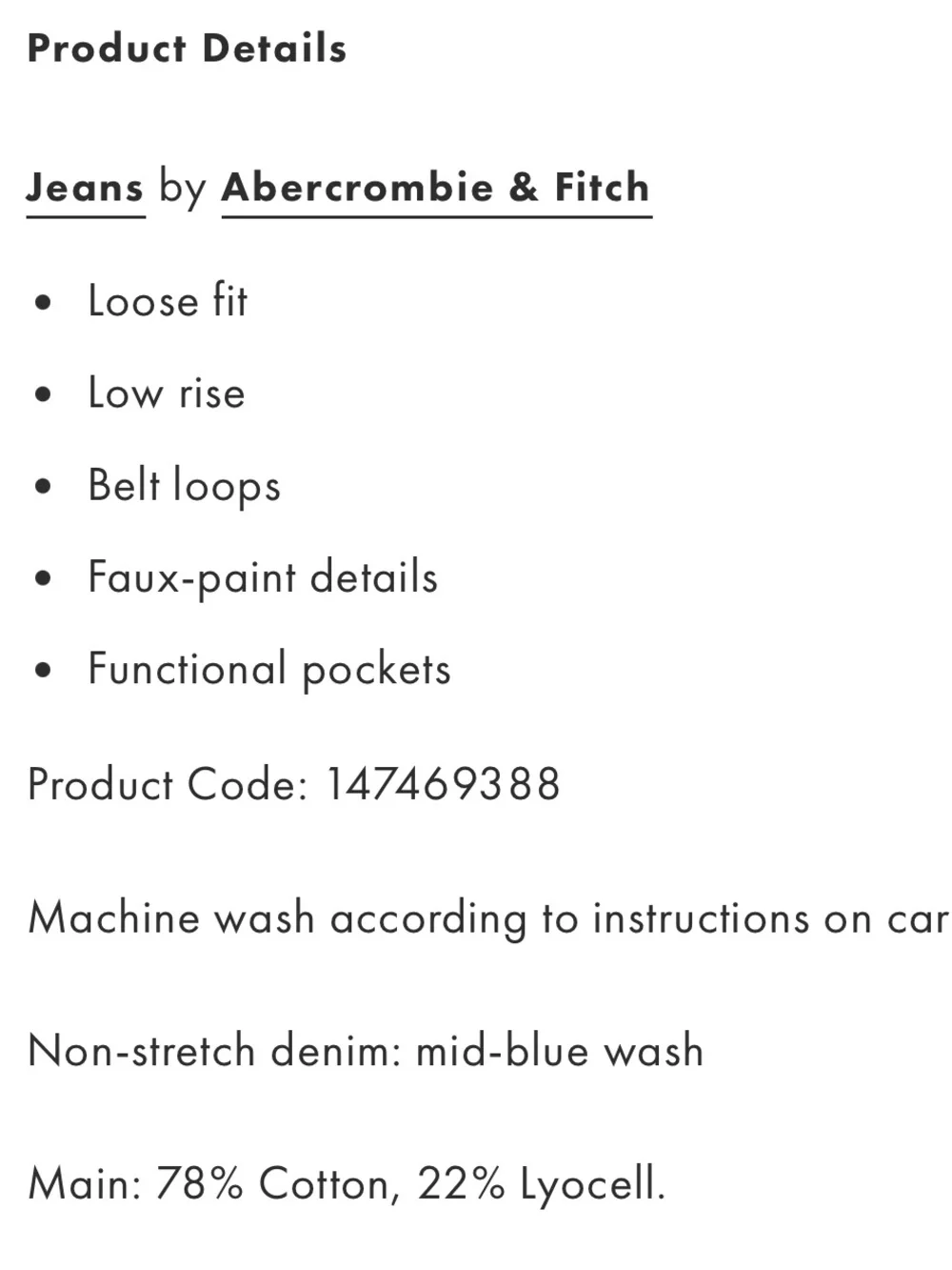 Curve Love Low Rise Ultra Loose Jean